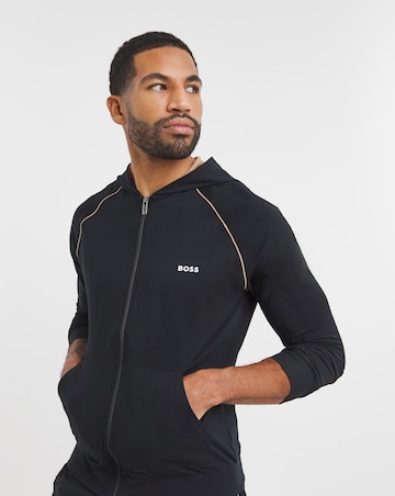 BOSS Mix & Match Lounge Hoodie - Black