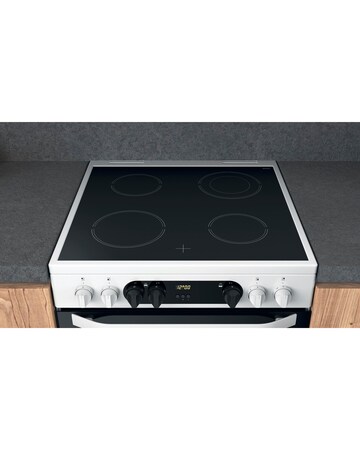 Hotpoint HDM67V9CMW/UK Electric Double Cooker - White