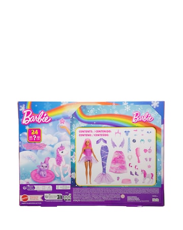 Barbie Advent Calendar with Fashion Doll & 24 Surprise Toy Accessories