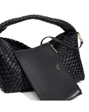 Dune Black Deliberate Shoulder Bag