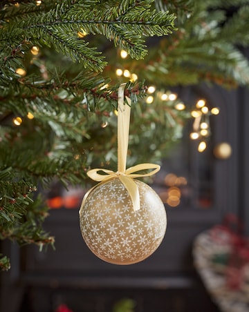 Three Kings Snowflake Baubles - Set of 14