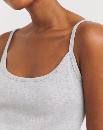 Green Grey & Navy 3 Pack Cami Vest