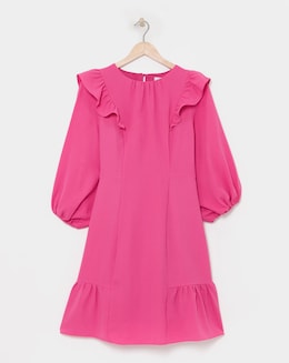 Joanna Hope Frill Shoulder Dress