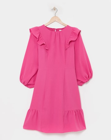 Joanna Hope Frill Shoulder Dress