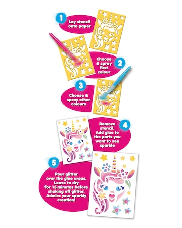 BLOPENS Sparkling Unicorn Activity Set