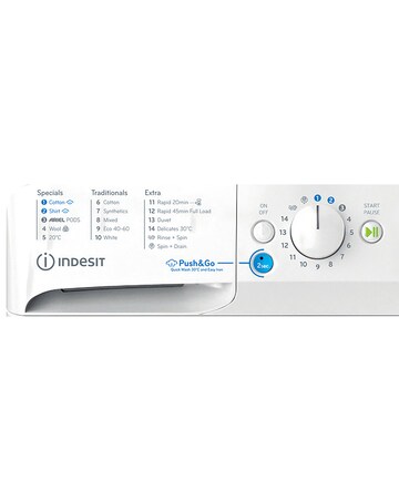 Indesit BWE 91496X WV UK 9kg, 1400rpm Washing Machine - White + Install