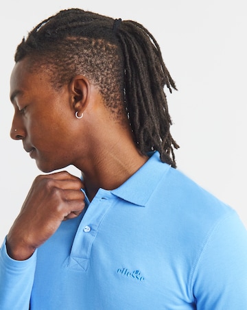 ellesse Essentials Nerola Long Sleeve Polo