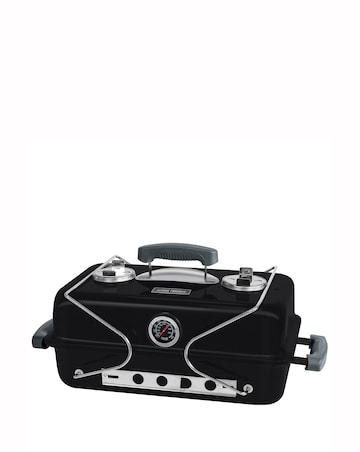 George Foreman Black Toolbox Charcoal BBQ