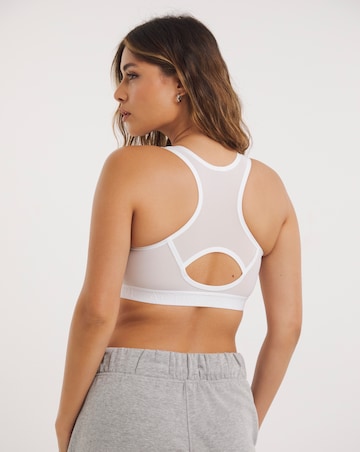 High Impact Zip Front Fastening Sports Bra B-F