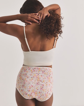 Pretty Secrets (7 Pack) Cotton Full Fit Knickers Paisley