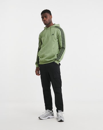adidas 3 Stripes Fleece Hoodie