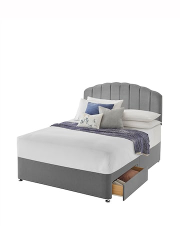 Silentnight Fabric 4 Drawer Divan Base Only