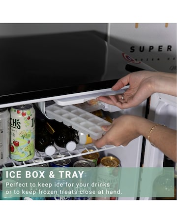 Kuhla KTTF0E6B-1011 Beer Sign Table Top Mini Fridge