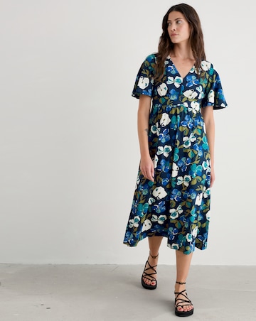 Seasalt Cornwall Chateaux Dress With Half Sleeve