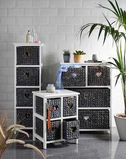 Hyacinth Hearts 4 Drawer Square Unit