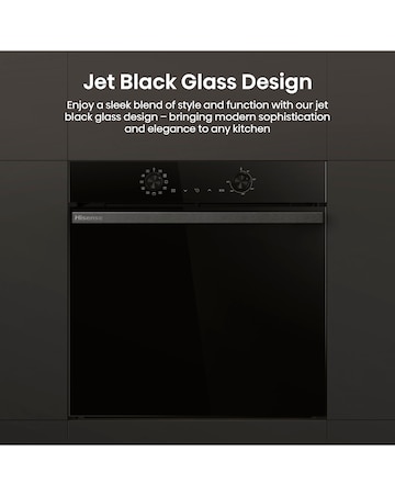 Hisense Hi2 Built In Electric Plug & Play Oven - Black