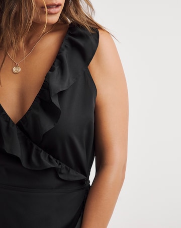 Value Wrap Over Beach Dress