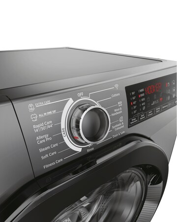 Hoover H-WASH 350 H3WPS4146TAMBR80 14kg, Washing Machine, Graphite + install