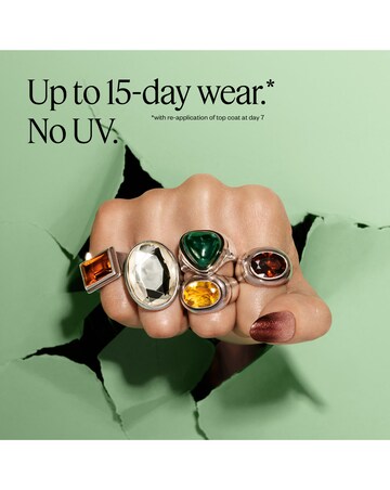 Gel by essie Drip Drip Metallic Neutral White Nail Polish, 13.5ml