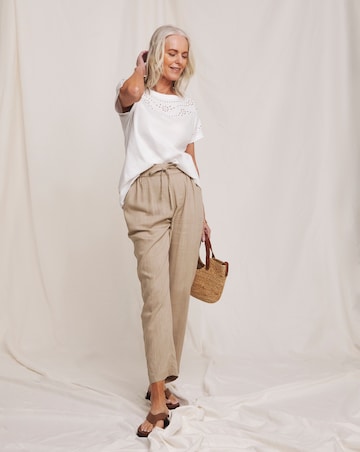 Julipa Cut Out Cotton T-Shirt