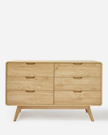 Oslo 6 Drawer Wide Chest