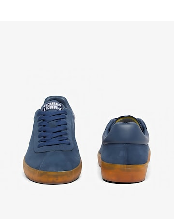 Lacoste Baseshot Suede Trainers - Navy/Gum