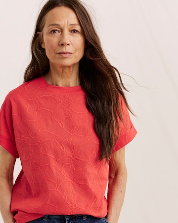 Julipa Woven Jersey Mix T-Shirt