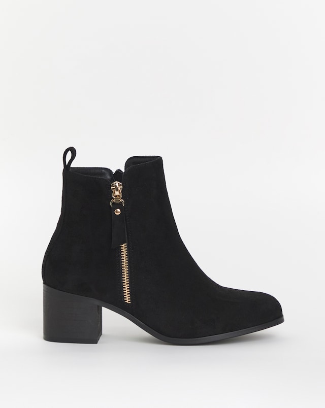 Cushion Walk Block Heel Boot EEE Fit