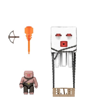 Minecraft Blast Attack Ghast Action Figure Set