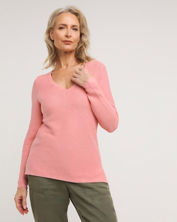 Julipa Cotton V Neck Jumper