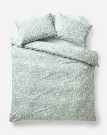 Tasha Cotton Duvet Cover Set - Sage