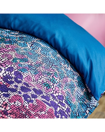 Catherine Lansfield Satin Animal Print Duvet Cover Set