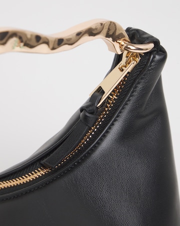 Gold Handle Occasion Bag
