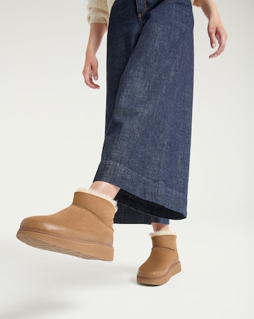 FitFlop Gen FF Ultra Mini Suede Shearling Warm Boots Standard Fit