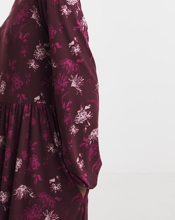 Soft Touch Long Sleeve Smock Dress