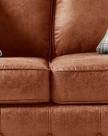 Oakland Faux Leather 2 Seater Sofa