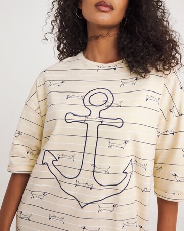 Pretty Secrets Sausage Dog Cotton Nightie