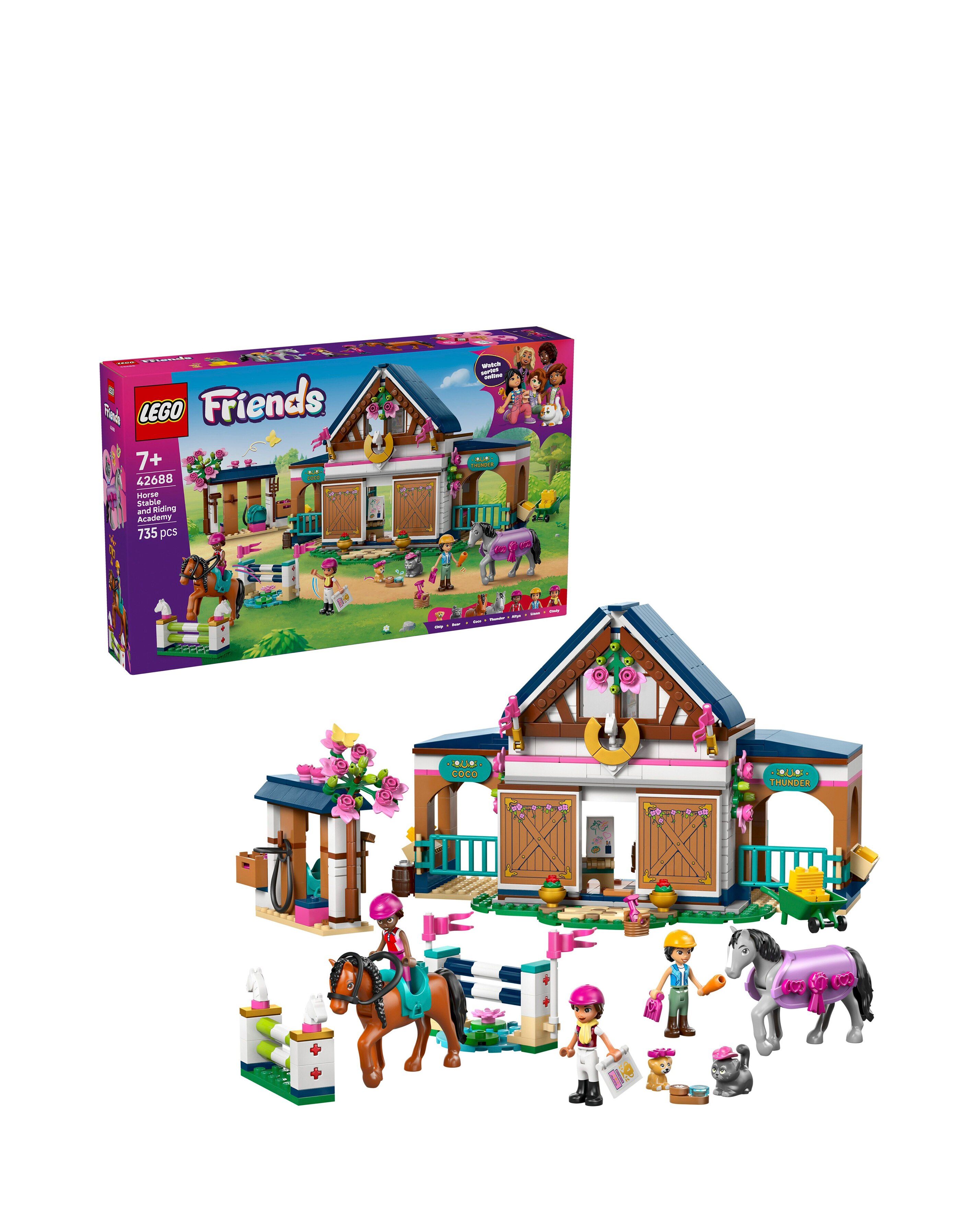 LEGO Friends Horse Stable and Riding Academy 42688