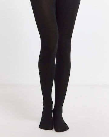 Pretty Secrets (1 Pair) Supersoft Woolly Tights Black