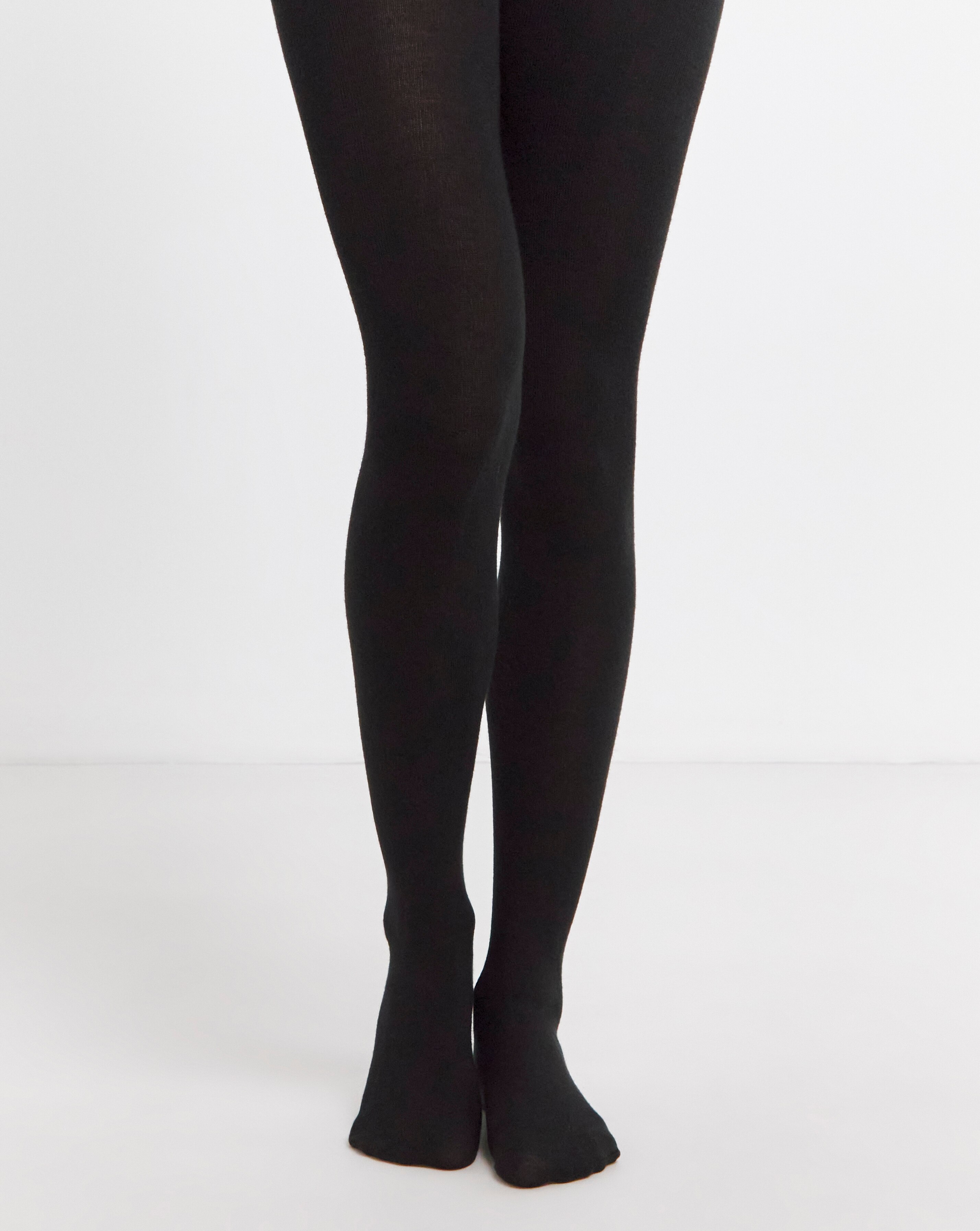 Pretty Secrets (1 Pair) Supersoft Woolly Tights Black