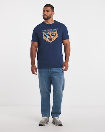 Joe Browns Geo Wildcat T-Shirt Long Length