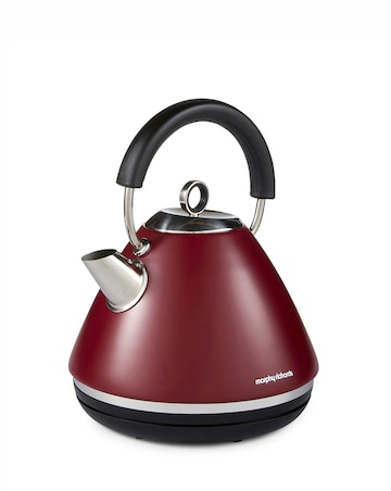 Morphy Richards Accents Pyramid Kettle & Toaster Rhubarb