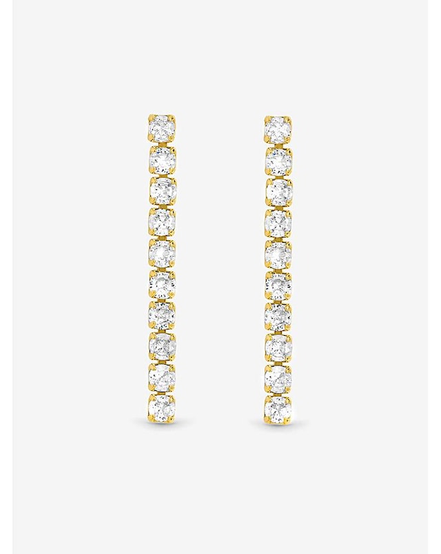 Jon Richard Gold Plated CZ Earrings