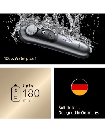 Braun - Beard Trimmer S9 +12 Barbering Tools