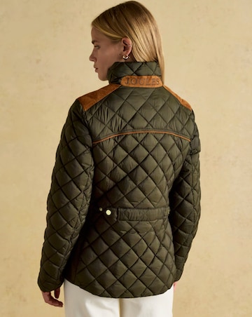 Joules Braemar Luxe Showerproof Quilted Coat