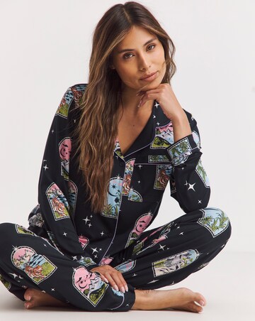 Chelsea Peers Jersey Dreamy Archways Print Pyjama Set
