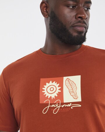 Jack & Jones Canggu T-Shirt - Red Multi