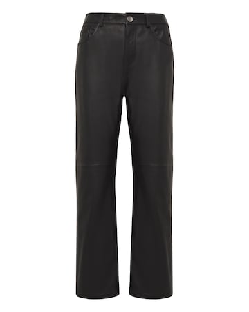 Anthology Black Leather Trouser