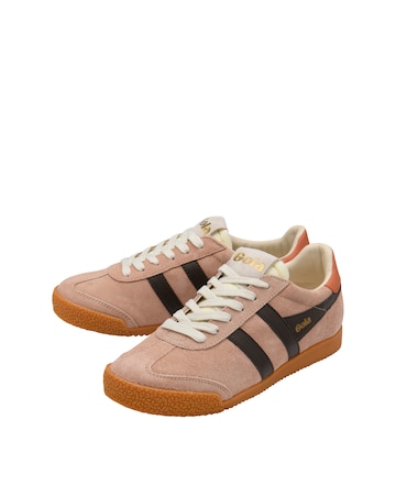 Gola Elan Trainers - Cameo/Mocha/Hot Coral