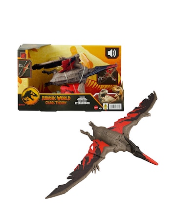 Jurassic World Chaos Theory Wild Roar Pteranodon Action Figure
